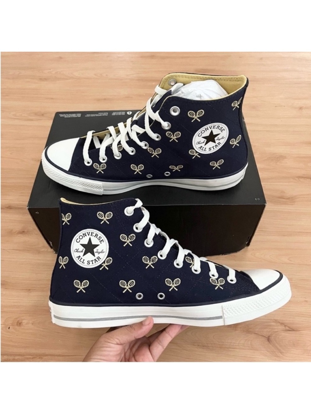 Converse Chuck Taylor High'Clubhouse - Tennis Club Men's 10.5 US Women 12.5US